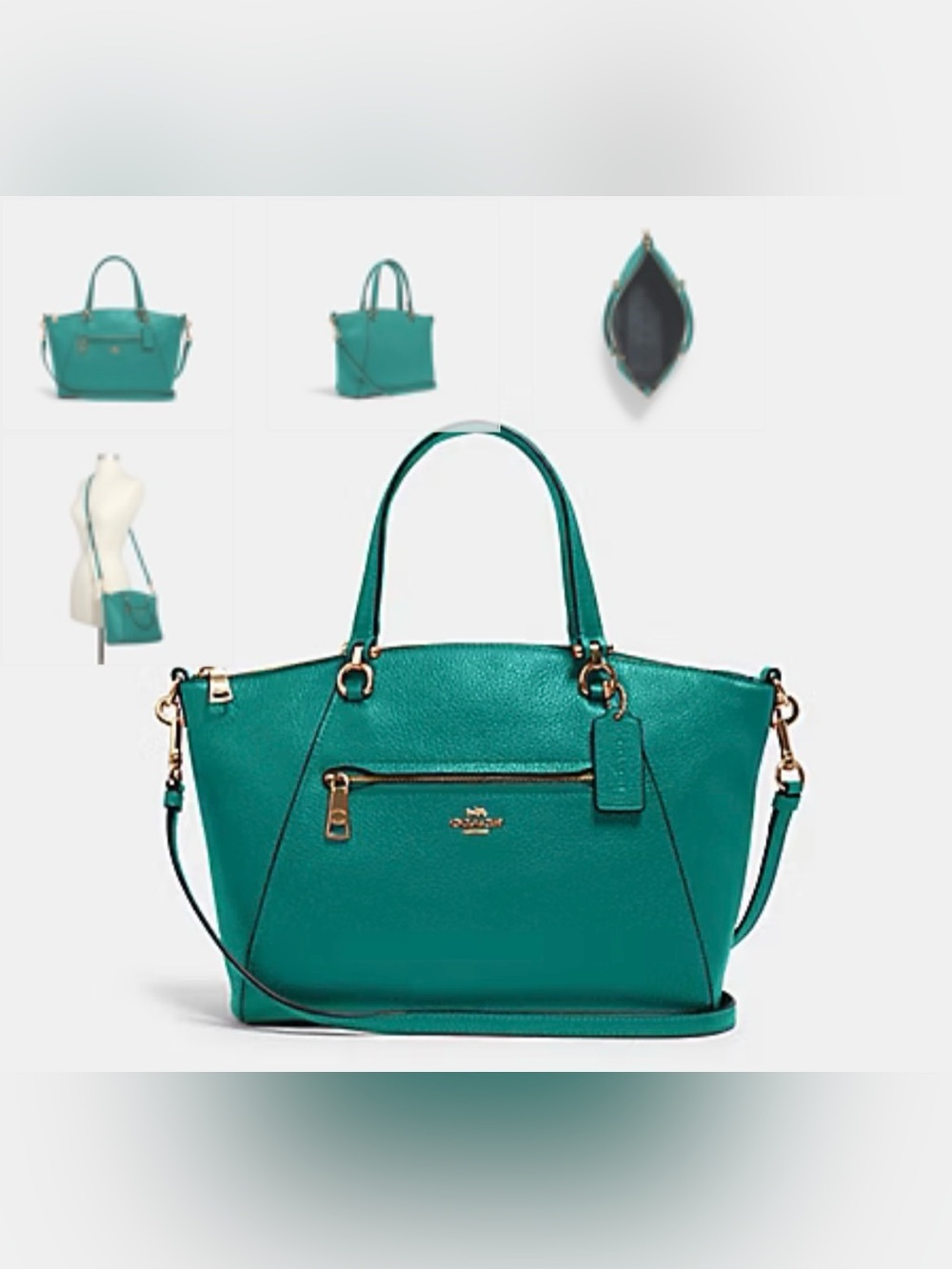Coach Prairie Satchel 79997 IM/Bright Jade